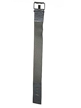 Y2K Women's Grey Thick Waist Belt Size S/M